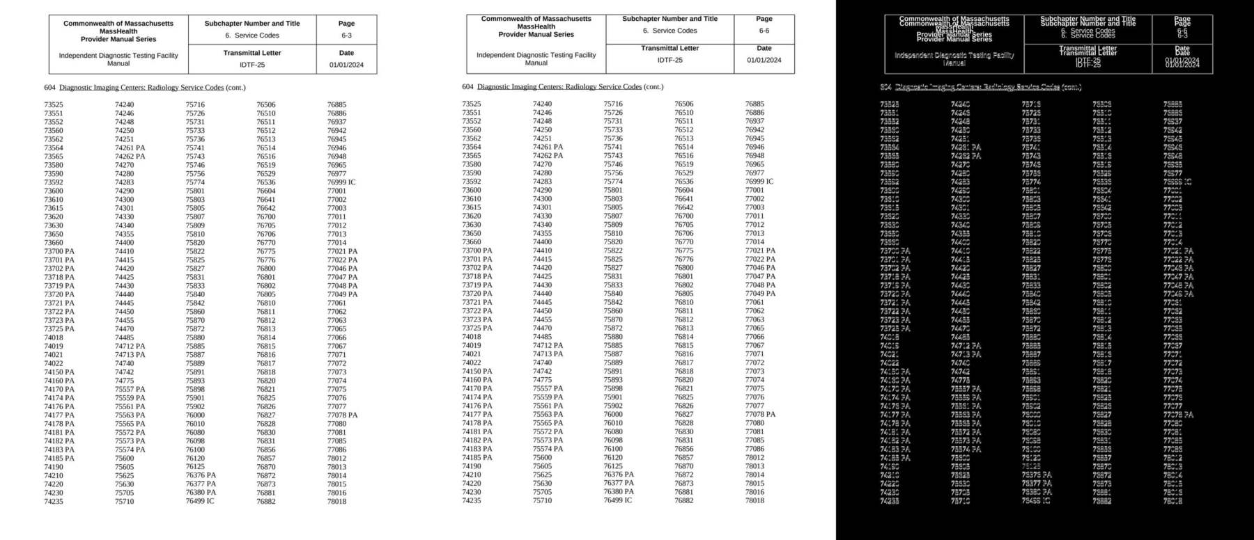 dc-00f7889f-table page 6 Word|Recto|Diff